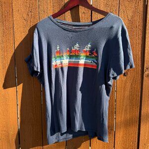 Well-Loved Navy Blue Pendleton T-Shirt Size XL